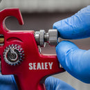 Sealey Workshop Series HVLP Gravity Feed Touch-Up Spray Gun 0.8mm Set-Up HVLP731