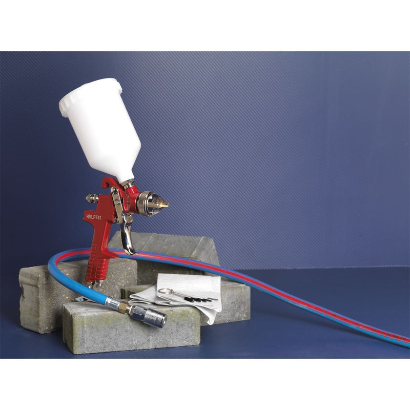 HVLP Gravity Feed Spray Gun - 1.3mm Set-Up