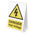 Sealey High Voltage Vehicle Warning Sign HVS1
