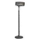 Sealey Infrared Quartz Patio Heater with Telescopic Floor Stand 2000W/230V IFSH2003