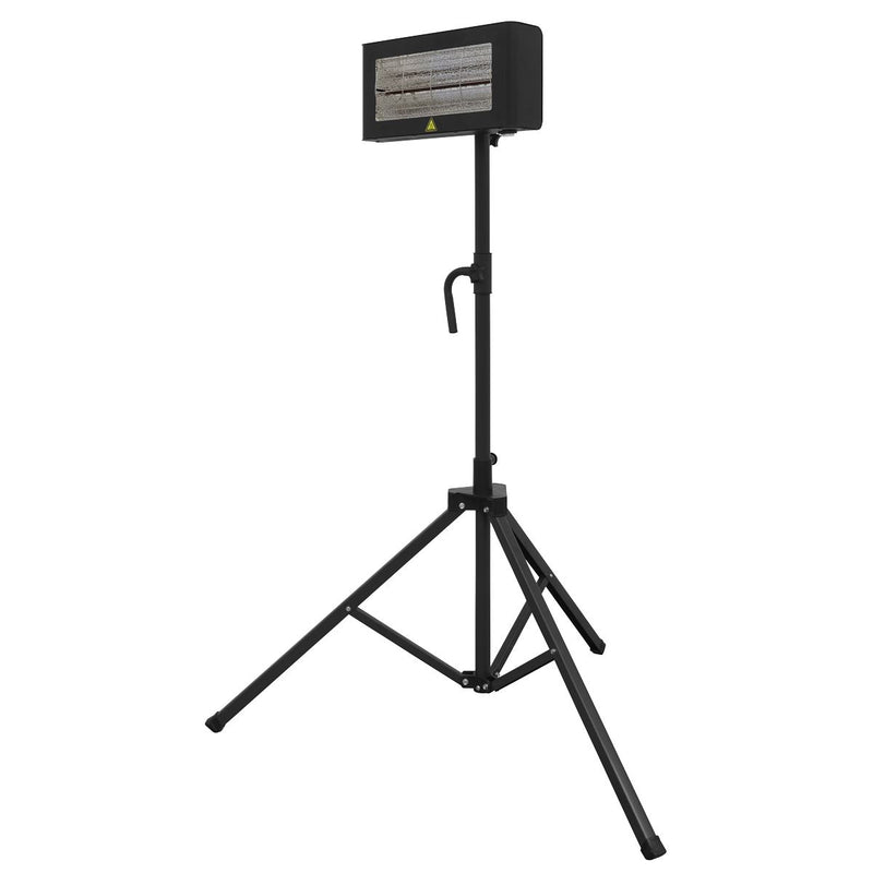 Sealey Infrared Quartz Heater with Tripod Stand 230V 1.2kW IR12CT