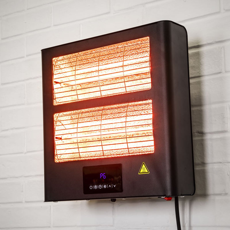 Sealey Wall Mounting Infrared Quartz Heater 2.8kW/230V IR28