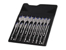 Irwin Flat Drill Bit Set Blue Groove 17pc Flat Spade Storage Wallet IRWIW4041002