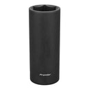 Sealey Premier Deep Impact Socket 1/2"Sq Drive 22mm IS1222D