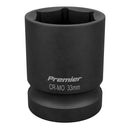 Sealey Premier Impact Socket 1"Sq Drive 33mm IS133