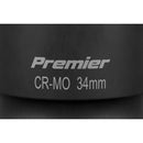 Sealey Premier Deep Impact Socket 1"Sq Drive 34mm IS134D