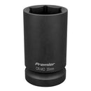 Sealey Premier Deep Impact Socket 35mm 1"Sq Drive IS135D