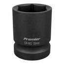 Sealey Premier Impact Socket 1"Sq Drive 35mm IS135