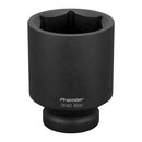 Sealey Premier Deep Impact Socket 1"Sq Drive 60mm IS160D