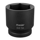 Sealey Premier Impact Socket 1"Sq Drive 75mm IS175