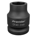 Sealey Premier Impact Socket 3/4"Sq Drive 21mm IS3421