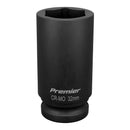 Sealey Premier Deep Impact Socket 3/4"Sq Drive 32mm IS3432D