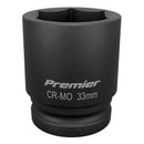 Sealey Premier Impact Socket 3/4"Sq Drive 33mm IS3433