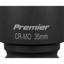 Sealey Premier Deep Impact Socket 3/4"Sq Drive 35mm IS3435D
