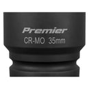 Sealey Premier Impact Socket 3/4"Sq Drive 35mm IS3435