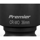 Sealey Premier Deep Impact Socket 3/4"Sq Drive 36mm IS3436D