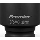 Sealey Premier Deep Impact Socket 3/4"Sq Drive 38mm IS3438D