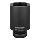 Sealey Premier Deep Impact Socket 3/4"Sq Drive 38mm IS3438D
