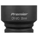Sealey Premier Impact Socket 3/4"Sq Drive 38mm IS3438