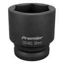 Sealey Premier Impact Socket 3/4"Sq Drive 38mm IS3438
