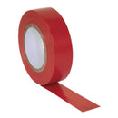 Sealey PVC Insulating Tape 19mm x 20m, Red - Pack of 10 ITRED10