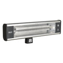 Sealey High Efficiency Carbon Fibre Wall Mounting Infrared Heater 1800W/230V IWMH1809R