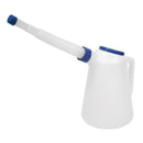 Sealey Oil Container with Flexible Spout 5L - Blue Lid JDL5B