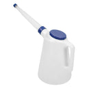 Sealey Oil Container with Flexible Spout 5L - Blue Lid JDL5B