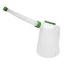 Sealey Oil Container with Flexible Spout 5L - Green Lid JDL5G