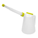 Sealey Oil Container with Flexible Spout 5L - Lime Lid JDL5L