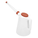 Sealey Oil Container with Flexible Spout 5L - Red Lid JDL5R
