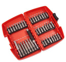 40pc Screwdriver Bit Set Hex Spline Torx Phillips Slotted Square Star Bits L1235