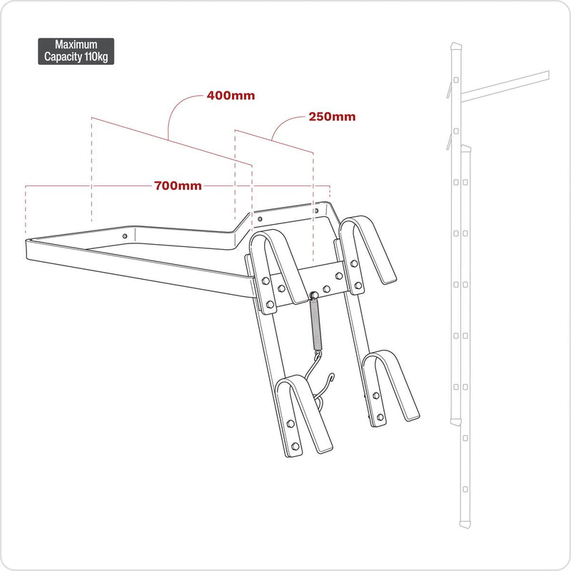 Ladder Stand-Off 2-Way