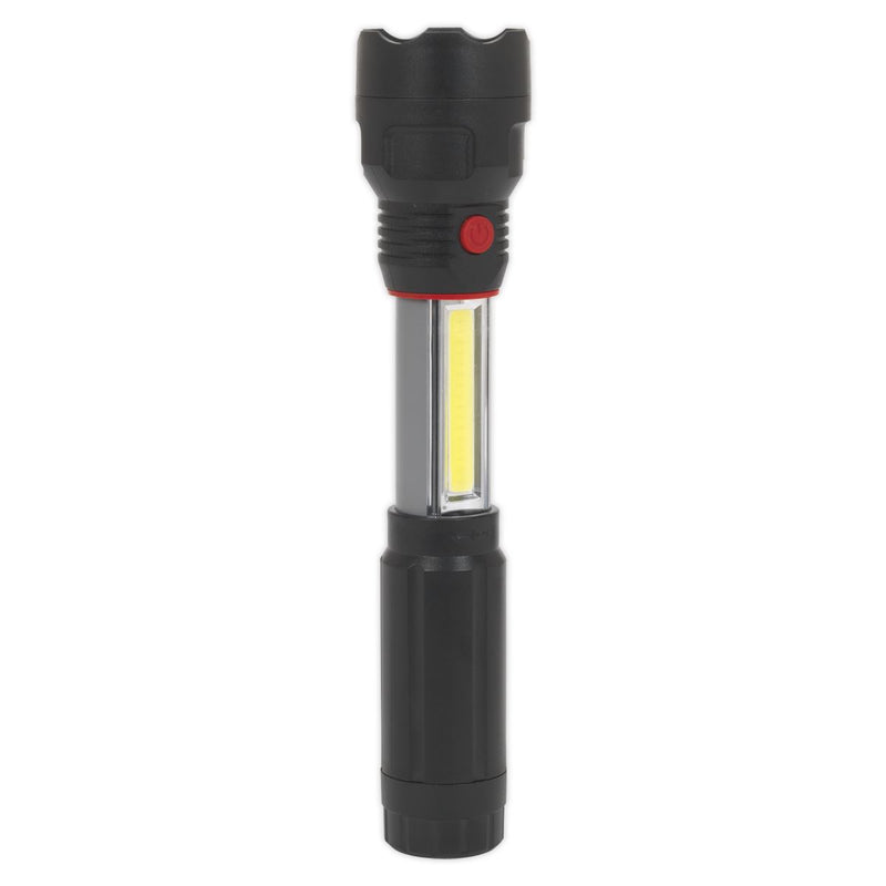 Torch/Inspection Light 3W COB & 3W LED 4 x AAA Cell