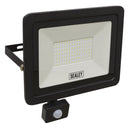 Sealey Extra-Slim Floodlight with PIR Sensor 100W SMD LED LED115PIR