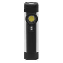 Sealey Rechargeable Aluminium Pocket Light with UV 3W COB & 1W SMD LED LED220UV