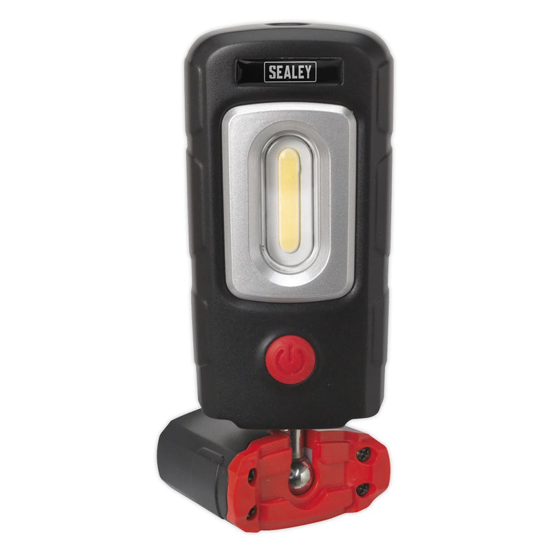 Rechargeable 360� Inspection Light 3W COB & 1W SMD LED Black Lithium-Polymer