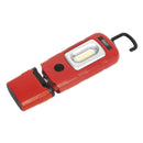 Sealey Rechargeable 360� Inspection Light 3W COB & 1W SMD LED - Red LED3601R