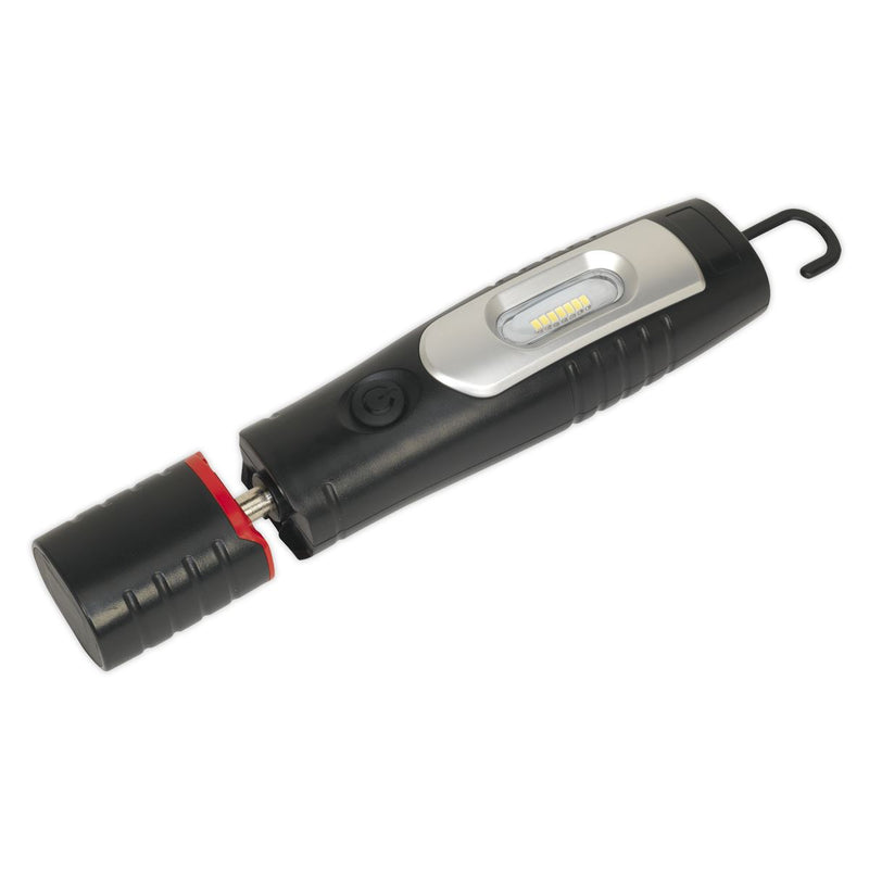 Rechargeable 360� Inspection Light 4W & 3W SMD LED Black Lithium-ion