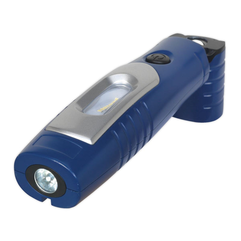 Rechargeable 360� Inspection Light 4W & 3W SMD LED Blue Lithium-ion