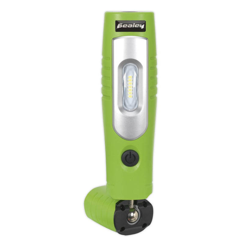 Rechargeable 360� Inspection Lamp 4W & 3W SMD LED Green Lithium-ion