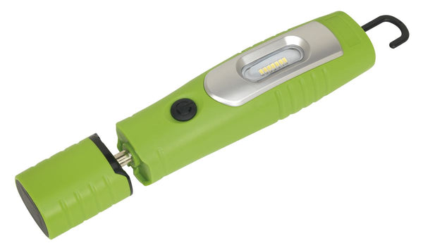 Rechargeable 360� Inspection Lamp 4W & 3W SMD LED Green Lithium-ion