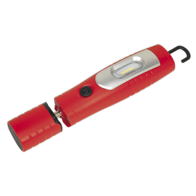 Rechargeable 360� Inspection Light 4W & 3W SMD LED Red Lithium-ion