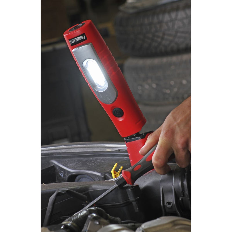 Rechargeable 360� Inspection Light 4W & 3W SMD LED Red Lithium-ion