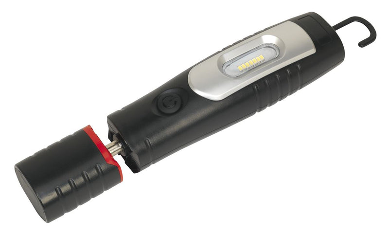 Rechargeable 360� Inspection Light 4W & 3W SMD LED Black Lithium-ion