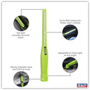 Sealey Rechargeable 360� Slim Inspection Light 8W & 1W SMD LED - Green LED3604G