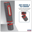 Sealey Rechargeable 360� Inspection Light 15W & 3W SMD LED - Red LED3606R