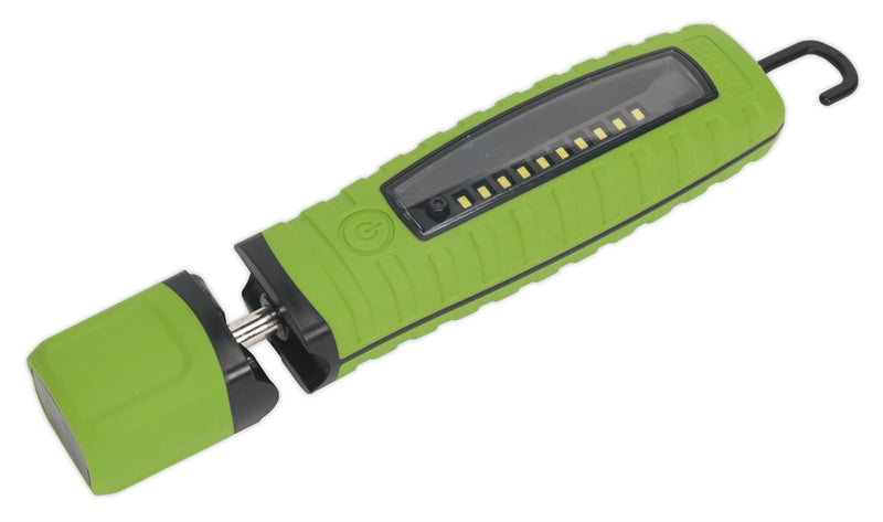 Rechargeable 360� Inspection Light 8W & 3W SMD LED - Green