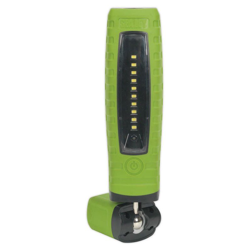 Rechargeable 360� Inspection Light 8W & 3W SMD LED - Green