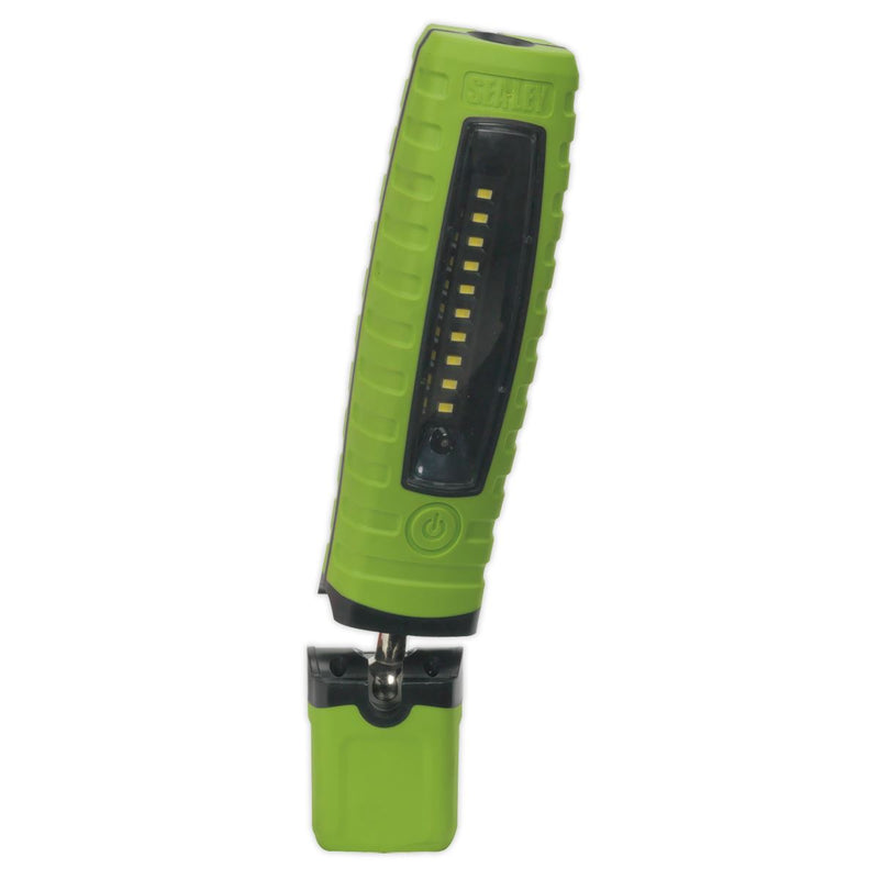 Rechargeable 360� Inspection Light 8W & 3W SMD LED - Green